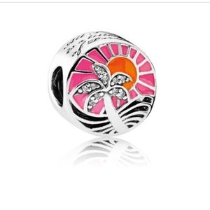 Tropical Sunset Pandora Charm
